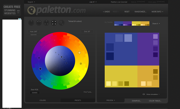 Paletton   The Color Scheme Designer